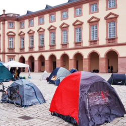 Protestcamp Seebrücke Mannheim 03