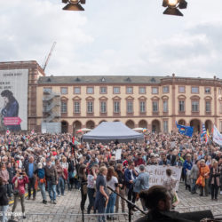 Demonstration für Demokratie, Rechtsstaat und Menschlichkeit 03.10.2018