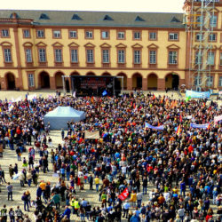 Demonstration für Demokratie, Rechtsstaat und Menschlichkeit 03.10.2018