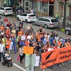 Demo Seebrücke Mannheim 21.01.2018