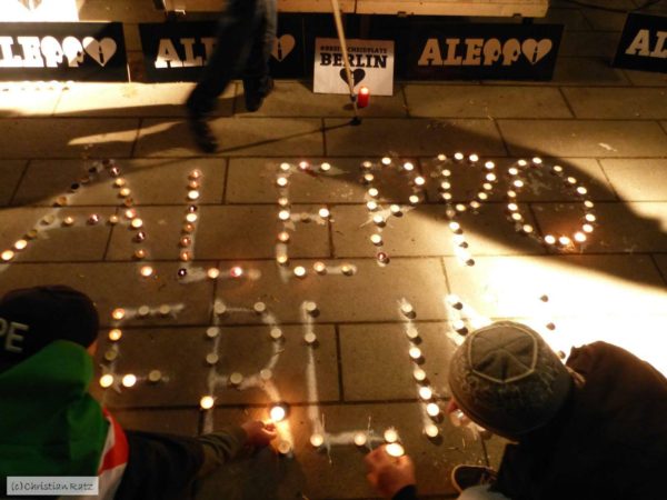 Mahnwache für Aleppo // 21. Dezember 2016