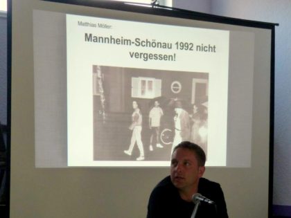 Mannheim Schönau 1992 nicht vergessen // 28. Mai 2017