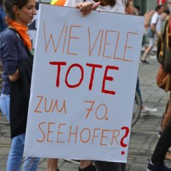 Demo Seebrücke Mannheim 21.01.2018